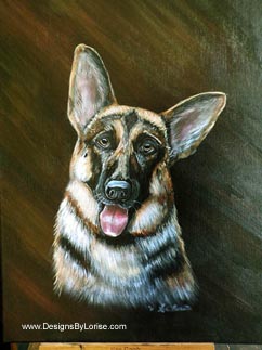 Pet Portraits - Dog, Cat & other animal paintings