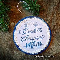 Catskills Christmas Holiday Ornament